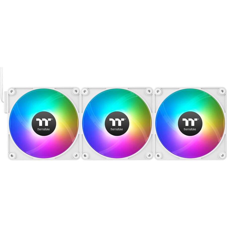 CT140 EX ARGB Sync PC Cooling Fan, Case Fan (White, Pack of 3)