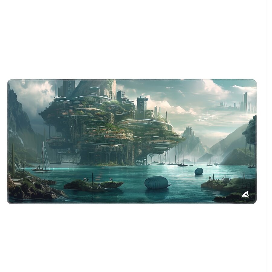 Mousepad SKILLER SGP40 D6 Gaming Mouse Pad (Teal/Multicolor)