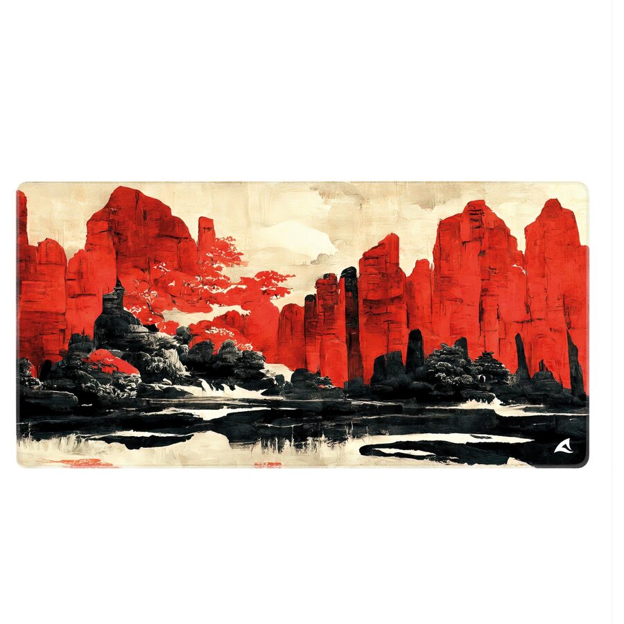 Mousepad SKILLER SGP40 D11 Gaming Mouse Pad (Red/Multicolor)