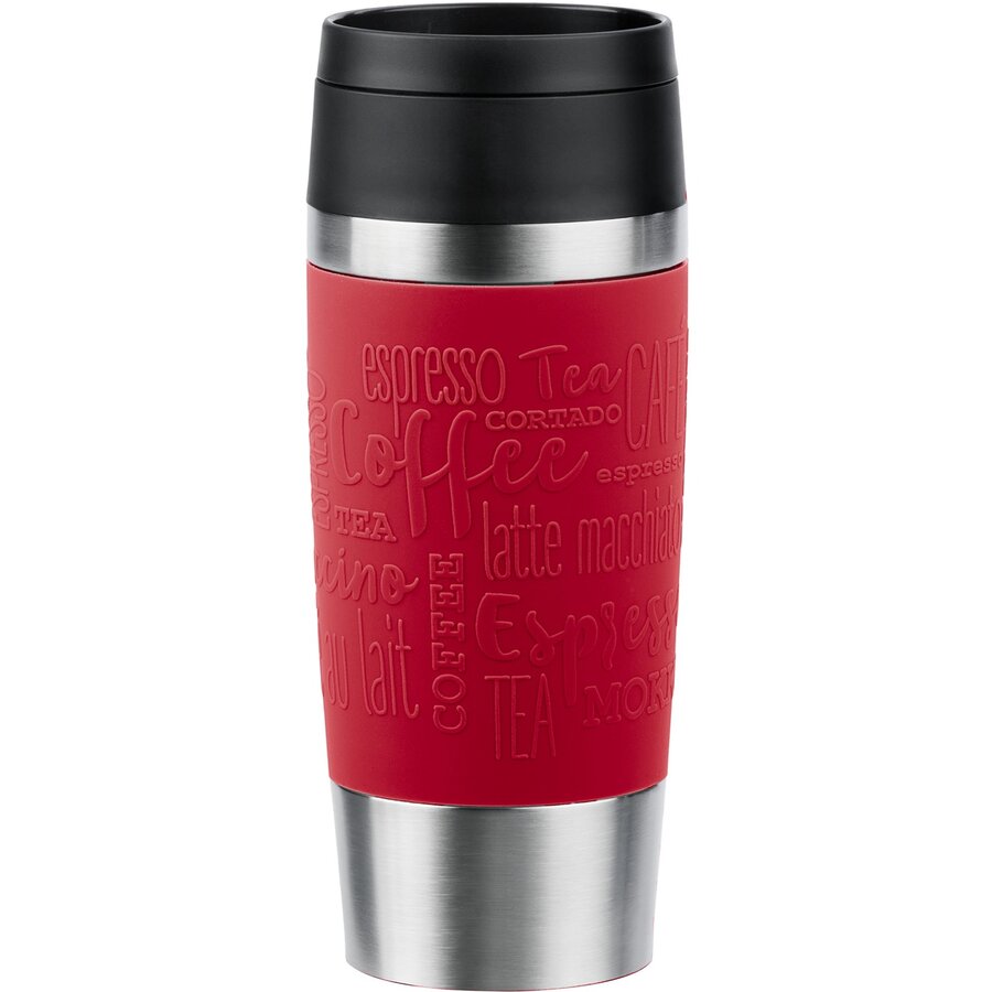 TRAVEL MUG Classic Thermo Mug (dark red/stainless steel, 0.36 liters)