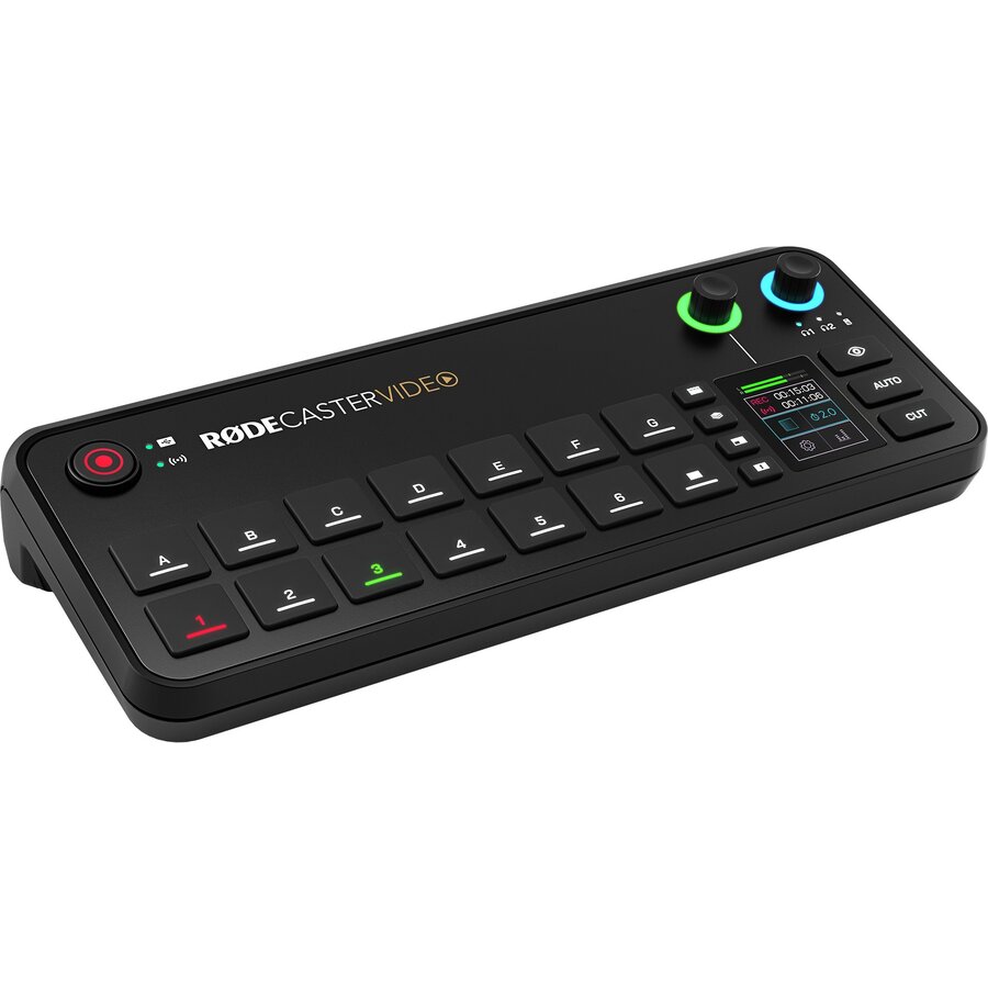 Rode Microphones RODECaster VIDEO, mixer (black, USB-C, Bluetooth 5.3, WLAN, HDMI)