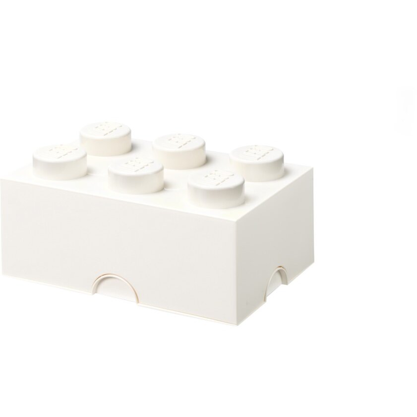 Room Copenhagen LEGO Storage Brick 6 , storage box (white)