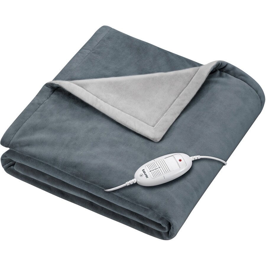 Incalzitor corporal Heated Blanket HD 75 Cosy Dark Grey, Electric Blanket (Dark Grey, 130 x 180 cm)