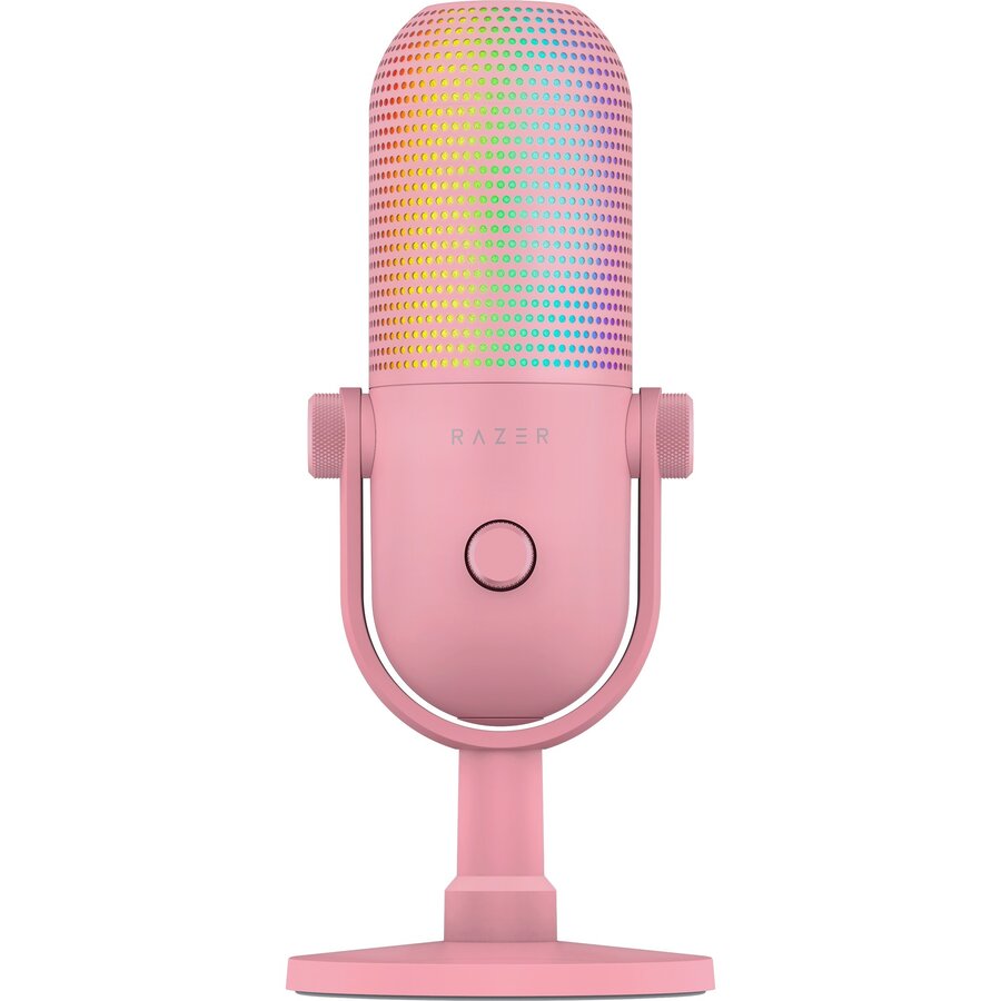 Sistem Seiren V3 Chroma Quartz, microphone (pink)