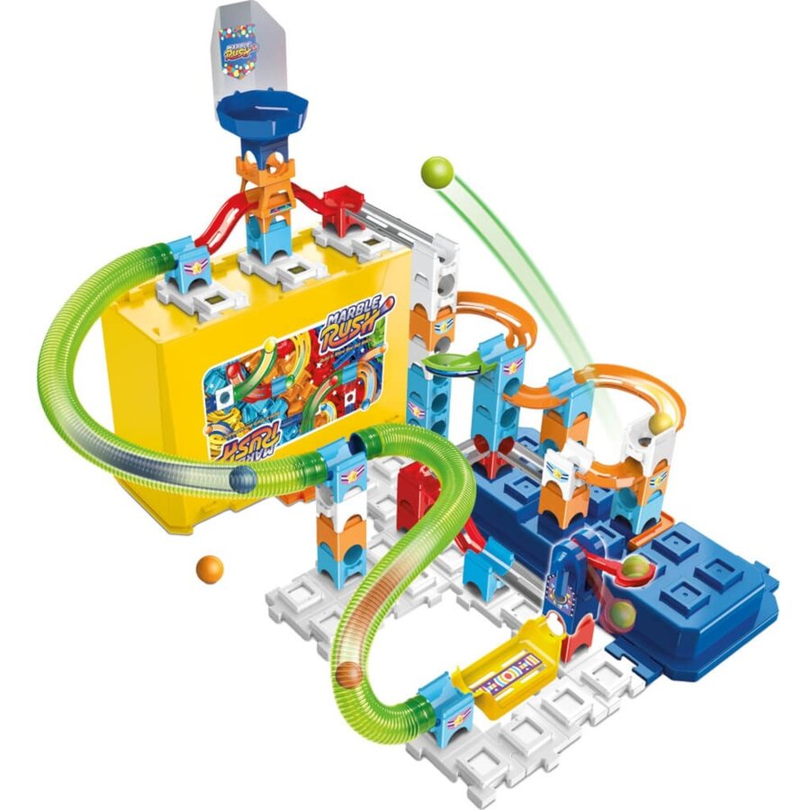 Jucarie Marble Rush - Build & Store Box Set M400