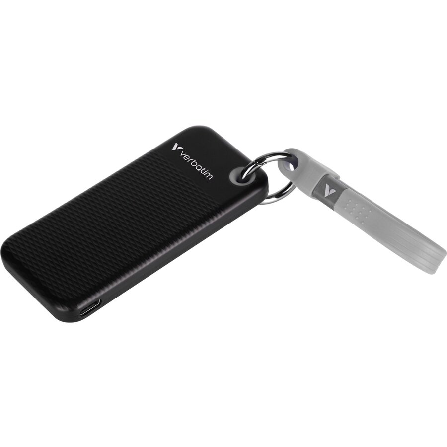 SSD Extern Verbatim Pocket 1TB USB-C Black Grey — imaginea 3