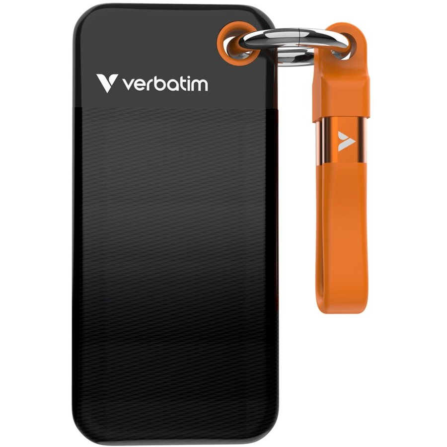 SSD Extern Pocket 1TB USB-C Black Orange