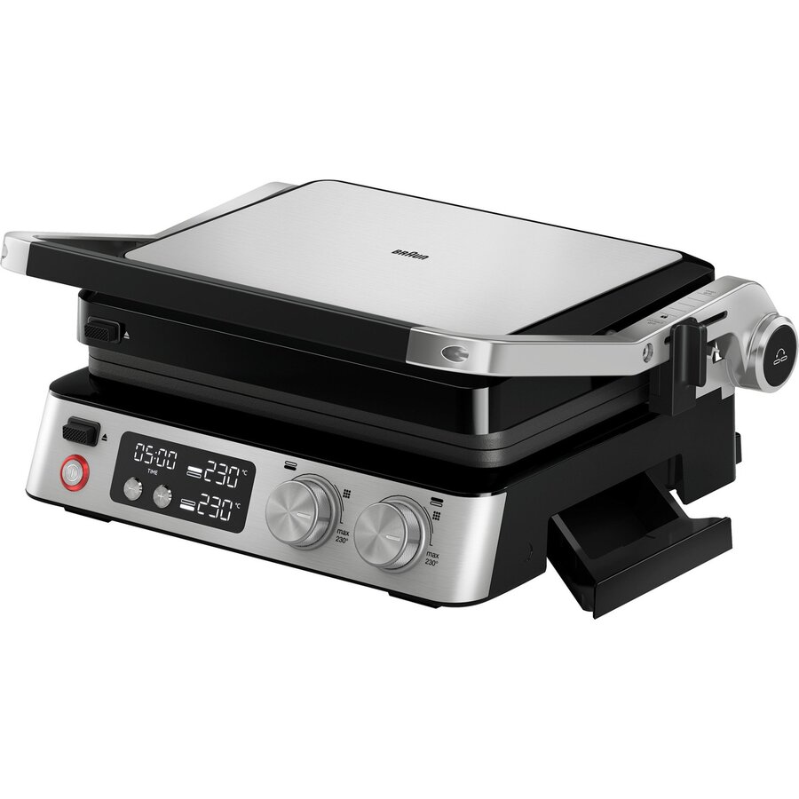 Braun MultiGrill 7 contact grill CG 7040 (stainless steel 2000 watts)