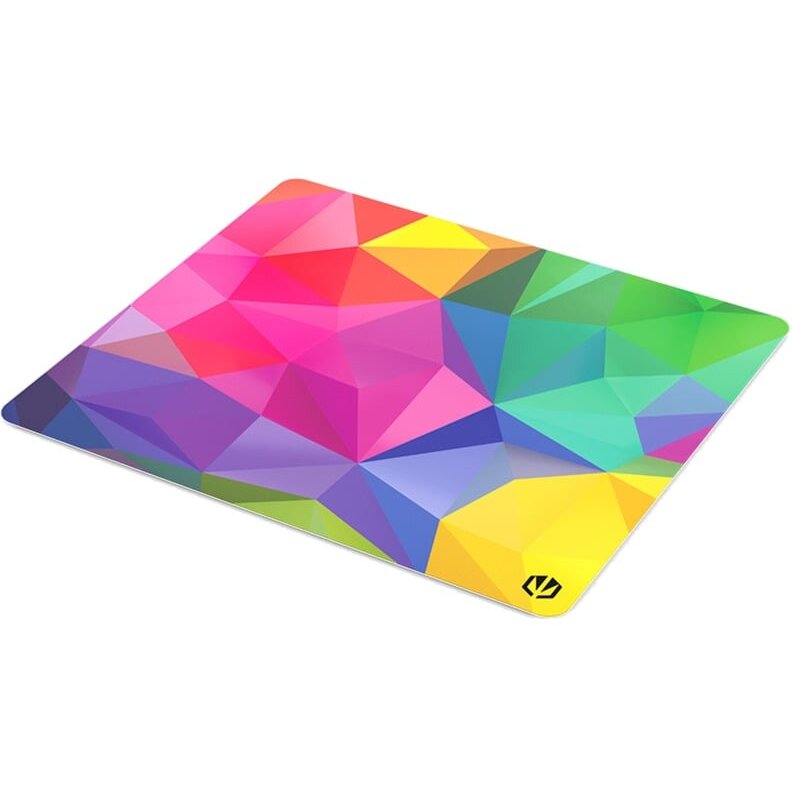 Mousepad Gaming Crystal Spectrum L  450x400x3MM  Multicolor