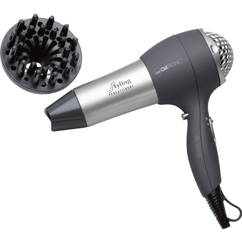 Uscator de Par HTD 3055 hair dryer (grey/silver)