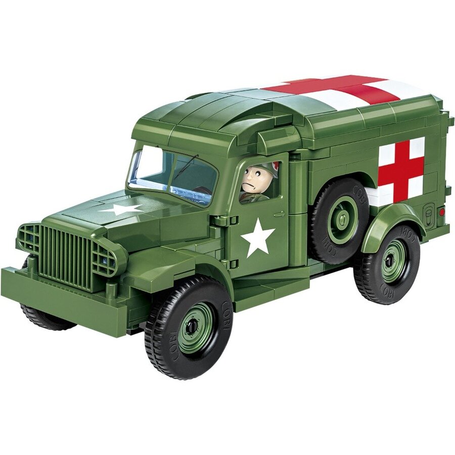 Set Constructii Dodge WC-54 Ambulance Multicolor