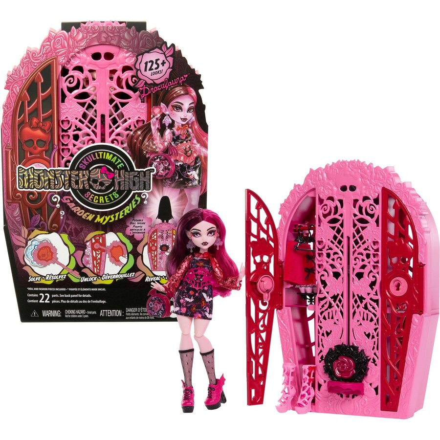 Jucarie Monster High Hidden Treasures Monster Mysteries Draculaura