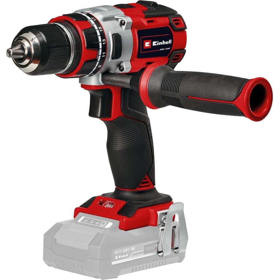 Professional Cordless Drill/Driver TP-CD 18/80 Li BL-Solo, 18 Volt (red/black, without battery and charger)