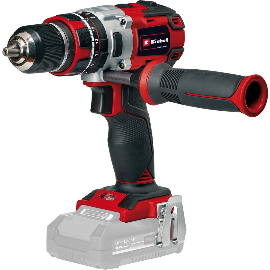 Professional Cordless Impact Drill TP-CD 18/80 Li-i BL - Solo, 18 Volt (red/black, without battery and charger)
