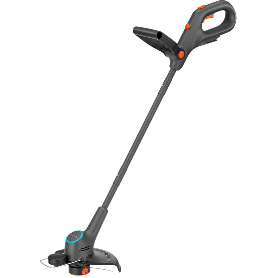 Cordless Grass Trimmer EasyTrim 25/18V P4A solo (grey/turquoise, without battery and charger, POWER FOR ALL ALLIANCE)