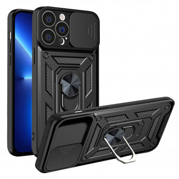 Husa Techsuit Apple iPhone 13 Pro CamShield Negru