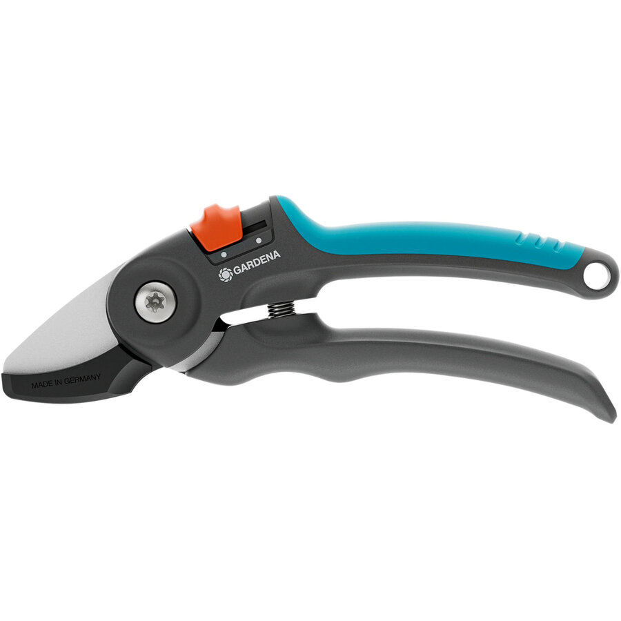 Pruning Shears PremiumCut - Dry Wood (grey/turquoise, anvil)