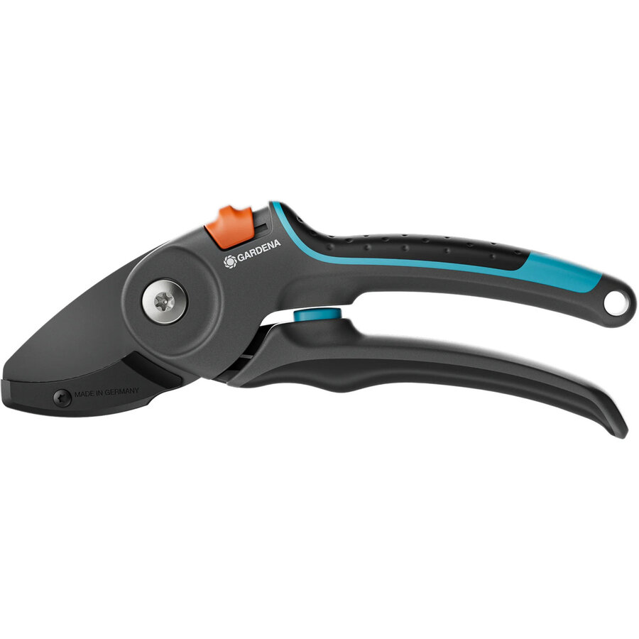 Pruning Shears PremiumCut Pro - Dry Wood (grey/turquoise, anvil)