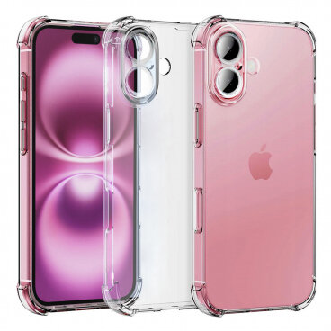 Husa Techsuit Apple iPhone 16 Shockproof Clear Transparent