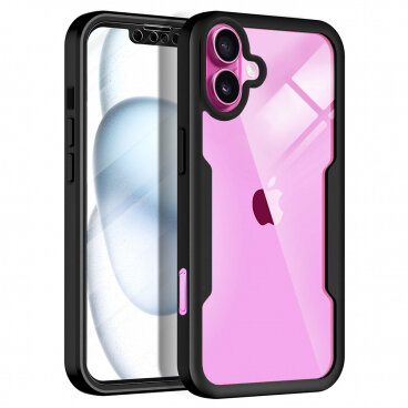 Husa Techsuit Apple iPhone 16 Plus ColorVerse 360 Roz — imaginea 3