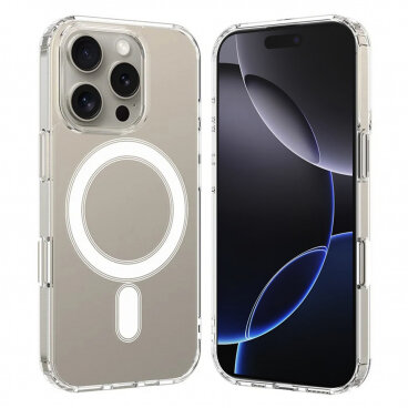 Husa Techsuit MagSafe Apple iPhone 16 Pro Max Pro Transparent