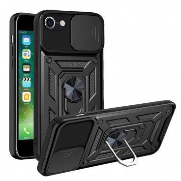Husa Techsuit Apple iPhone SE (2022) / SE (2020) / 8 / 7 Shockproof Clear Transparent — imaginea 2