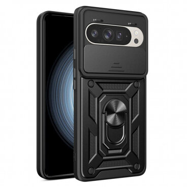 Husa Techsuit Google Pixel 9 / 9 Pro CamShield Negru