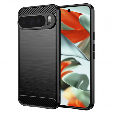 Husa Techsuit Google Pixel 9 Pro XL Carbon Negru