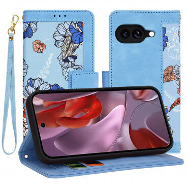 Husa Techsuit Google Pixel 9a FlipCraft Albastru