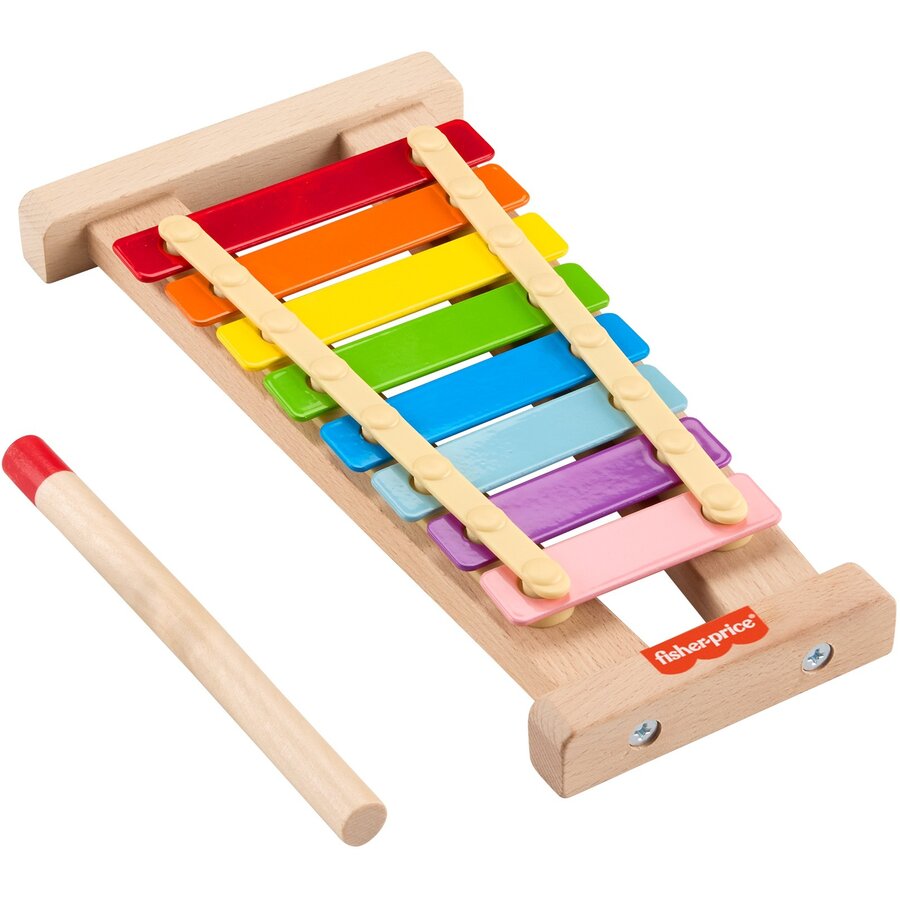 Jucarie Wooden Xylophone Musical Instrument for Toddlers (2 Pieces)