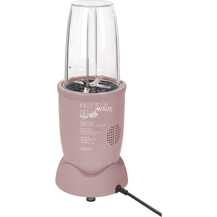 Blender nutribullet PRO Blender NB907MACL (pink, 900 watts, 0.9 liters) — imaginea 3