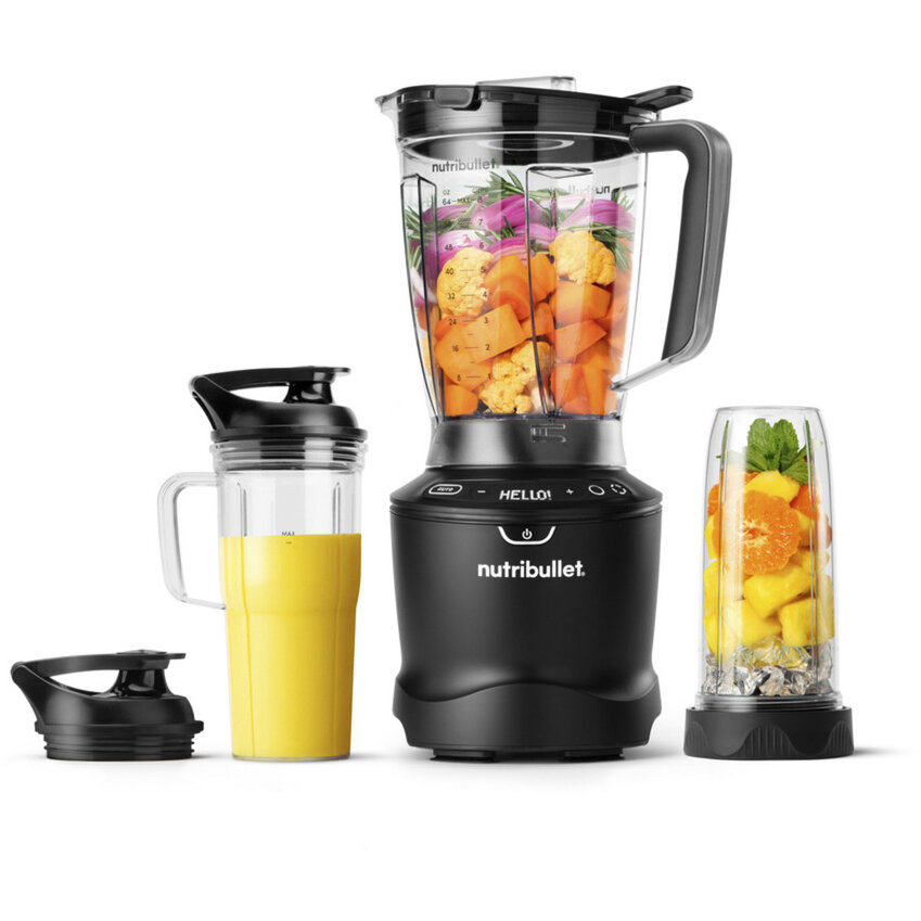 Blender SmartSense 1500 Combo Blender NBF550DG (dark grey 1500 watts 1.89 liters & 0.946 liters & 0.71 liters)