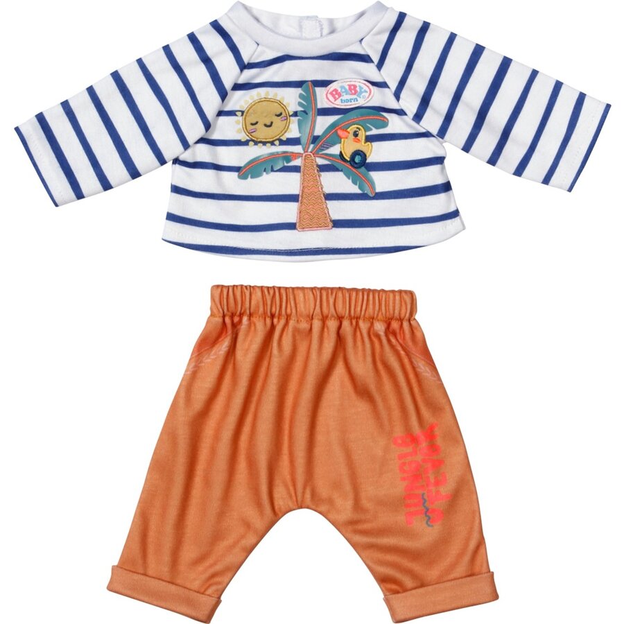 Hainute pentru Papusi Outfit palm trees