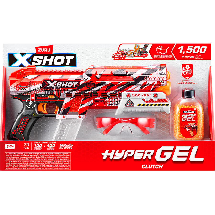 Jucarie XSHOT - Hyper-Gel Blaster Clutch (incl. 1500 gel balls)