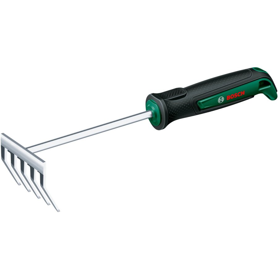 Bosch Powertools Garden Hand Rake (green/black, width 8.7cm)