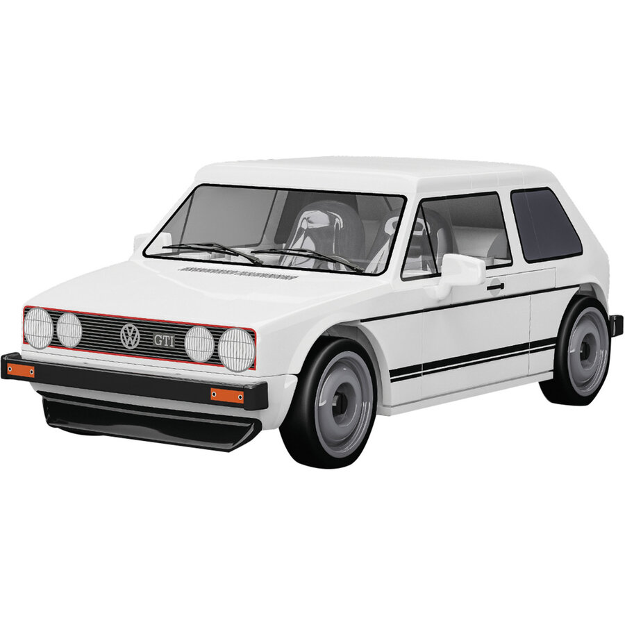 Jucarie Volkswagen Golf GTI (1976-1983) (white, scale 1:35)