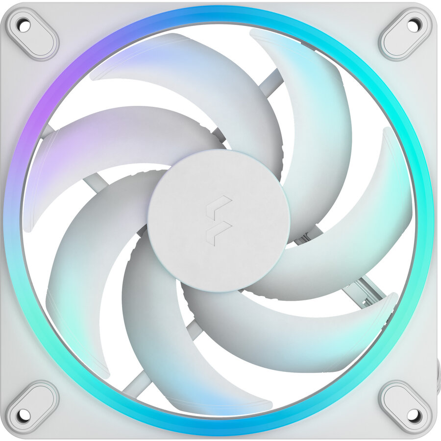 Ventilator Design Fractal D. Momentum 14 RGB White (white, 140 mm)