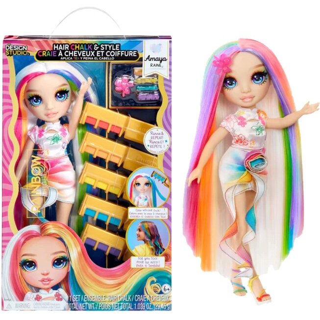MGA Entertainment Rainbow High Hair Chalk & Style - Amaya