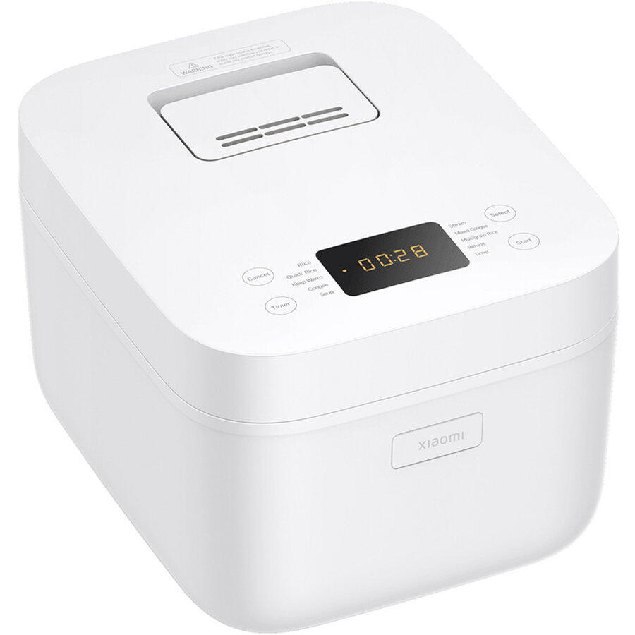 Multifunctional Rice Cooker 4.0L (white, 860 watts, 4 liters)
