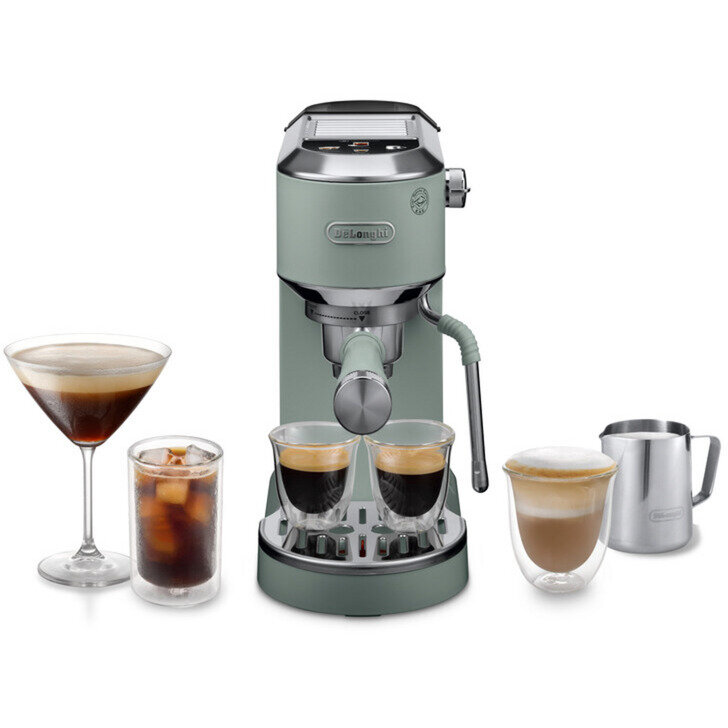 Espressor cafea Dedica Duo EC890.GR espresso machine light green Cold Brew