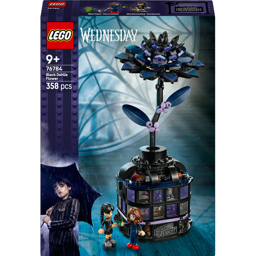LEGO Wednesday Black Dahlia ITGalaxy.ro