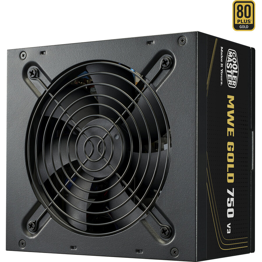 Sursa Cooler Master MWE Bronze 750 V3, 80+ Bronze, 750W - imagine 2