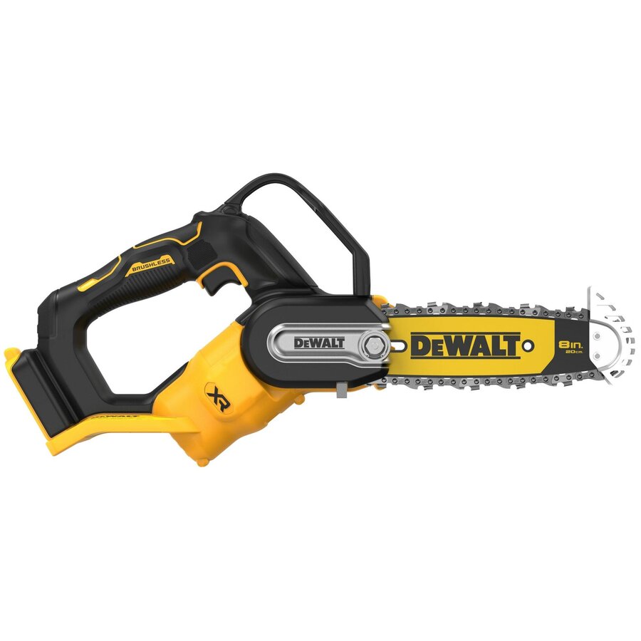 Cordless Pruning Saw DCMPS520N, 18 Volt, Electric Chainsaw yellow/black, without battery and charger