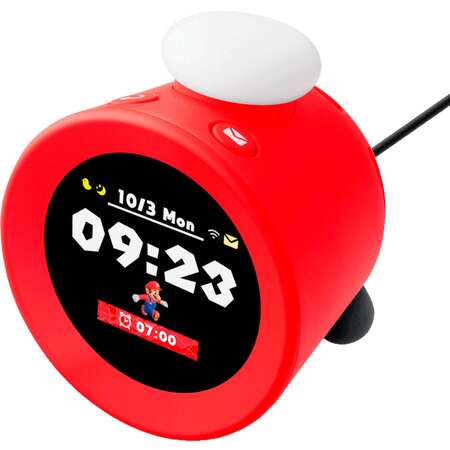 Nintendo Sound Clock Alarmo レッド Ceas Nintendo Sound Clock: Alarmo, red alarm clock with motion