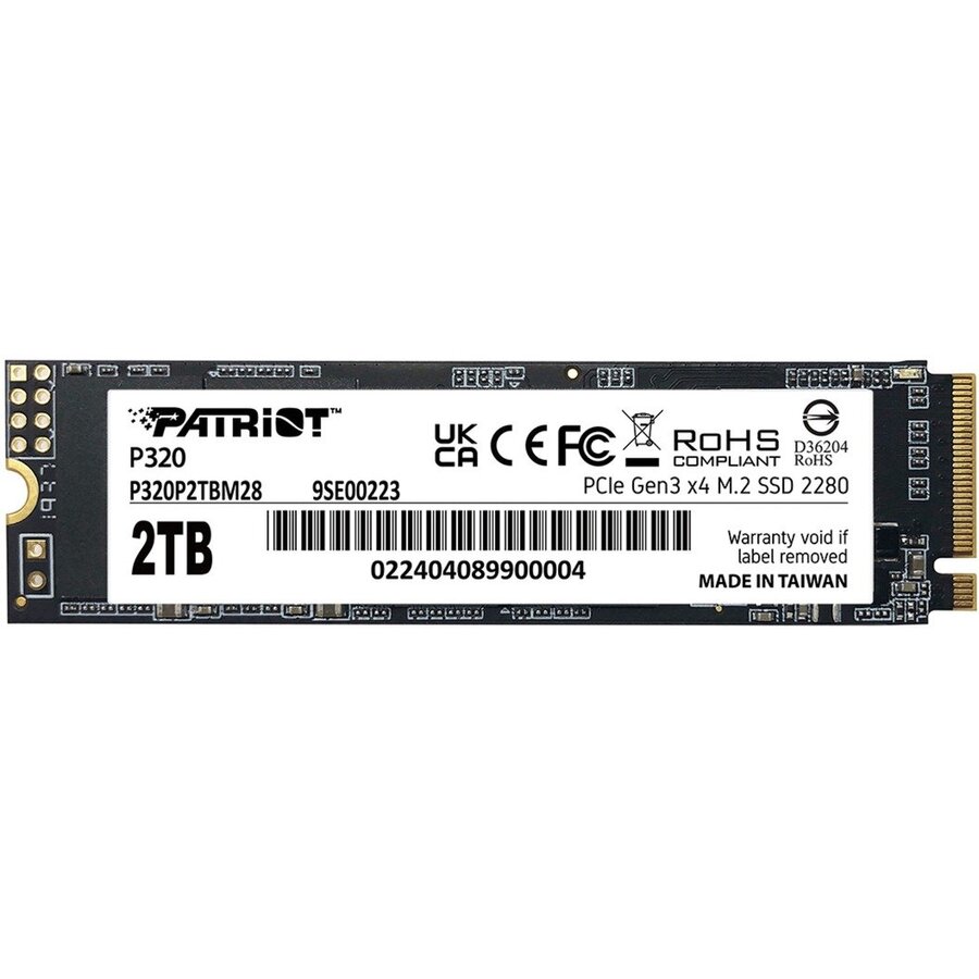 SSD P320 2TB PCIe M.2