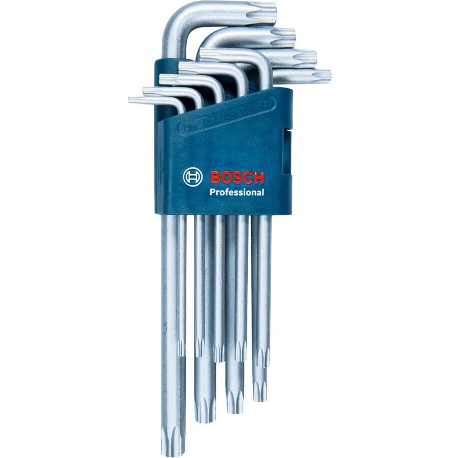 Bosch Professional TORX L-key set Professional, 9-piece, screwdriver