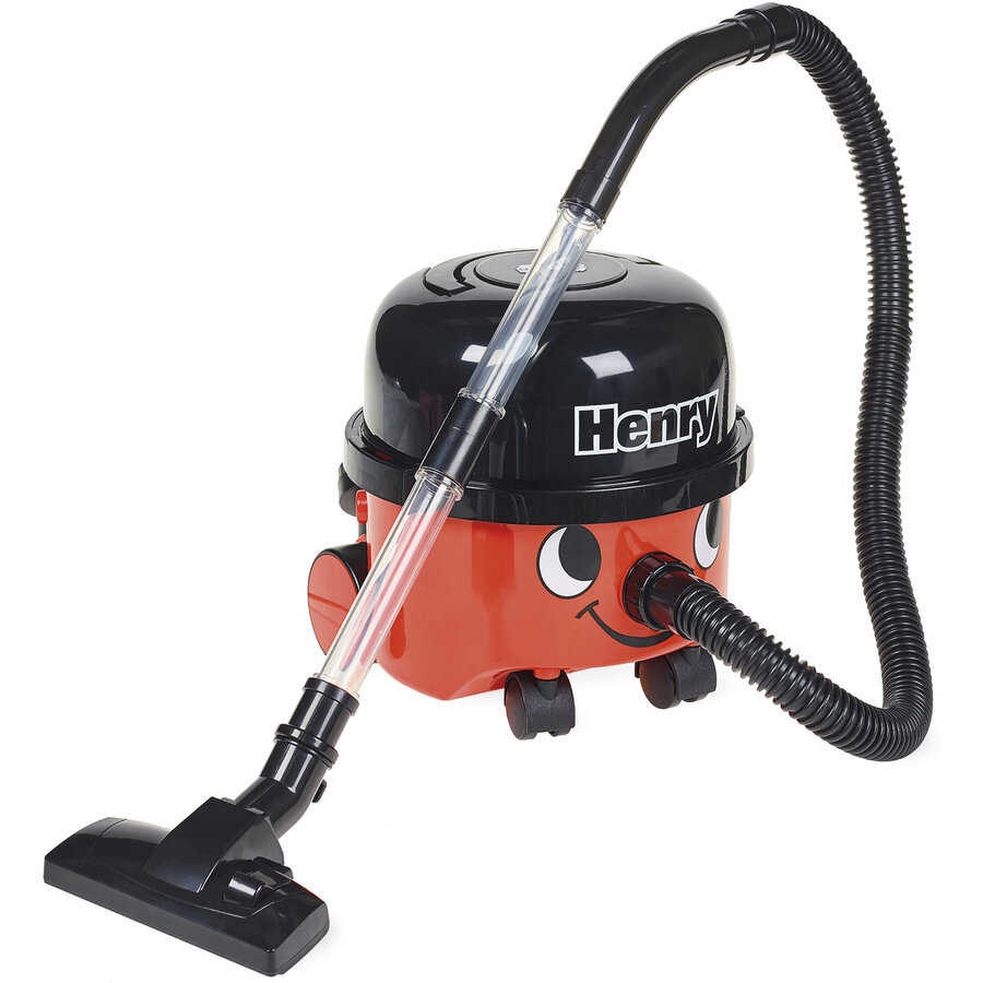 Jucarie Henry vacuum cleaner, children's household appliance red