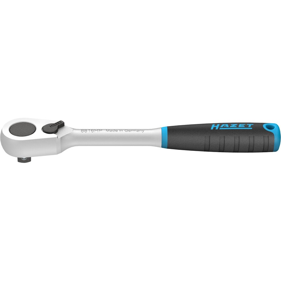 HiPer fine-tooth reversible ratchet 8816HP, 3/8 black/blue, operating angle 4°
