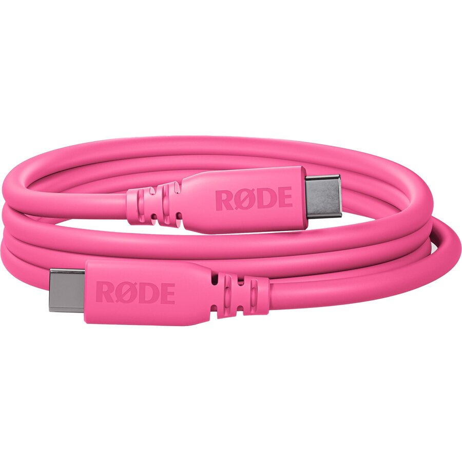 Rode Microphones USB 3.2 Gen1 cable SC27-P pink, USB-C plug > USB-C plug pink, 2 meters, PD