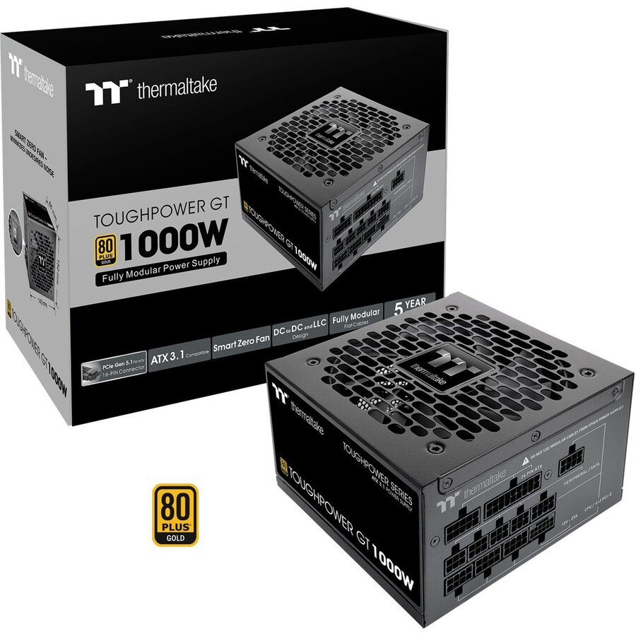 Sursa Toughpower GT 1000W 80 Plus Gold ATX 3.0